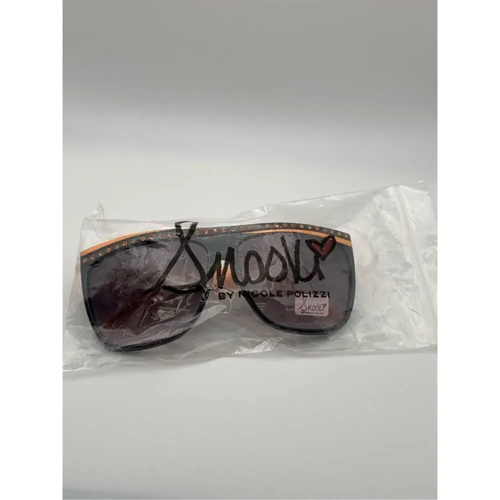Snooki by Nicole Polizzi Womens 105-SNP-2 Rock Candy Sunglass Orange NWT